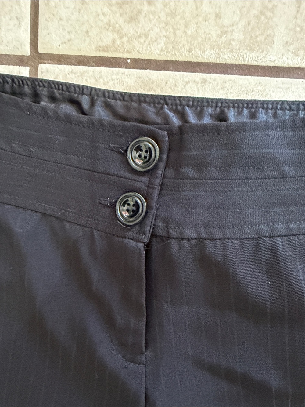 Maurices Black Elastic Waist Dress Pants - Picture 4 of 7